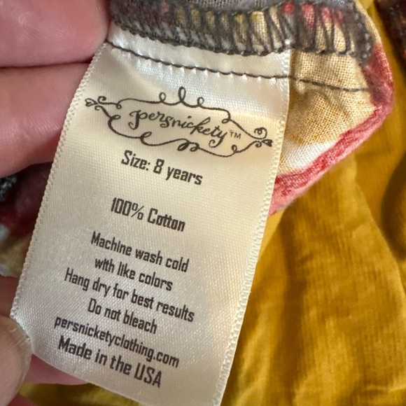 Colorful Patchwork girls persnickety Skirt 8 - Picture 9 of 12